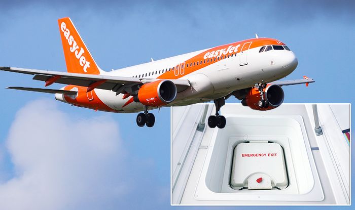 Easyjet Flights Passenger Sparks Panic As He Tries To Open