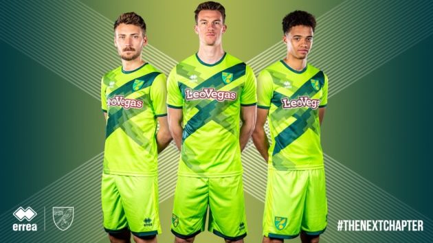 Norwich City Reveals Fluorescent Green Third Kit For 2018 19