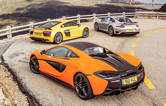 Video The Mclaren 570s Vs Porsche 911 Turbo Vs Audi R8 V10 Top Gear