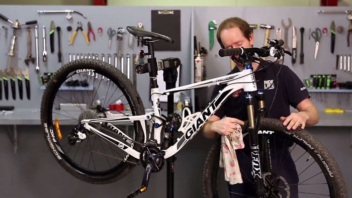 mountain bike suspension servicing