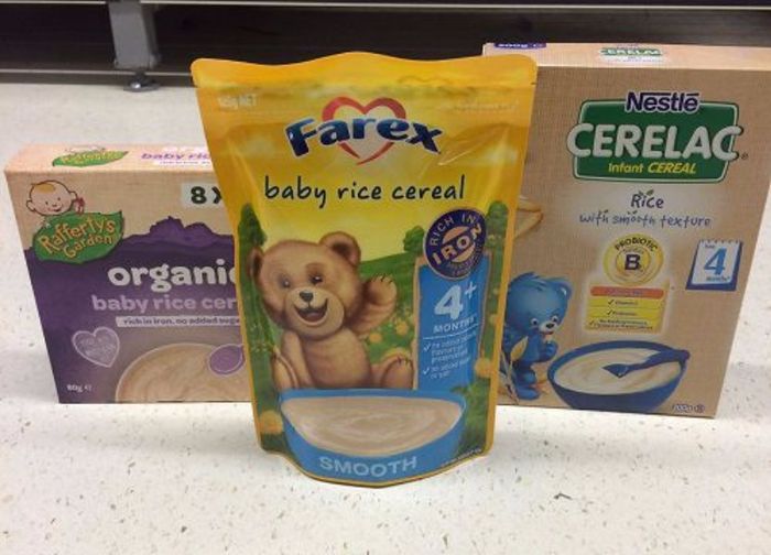 baby cereal farex