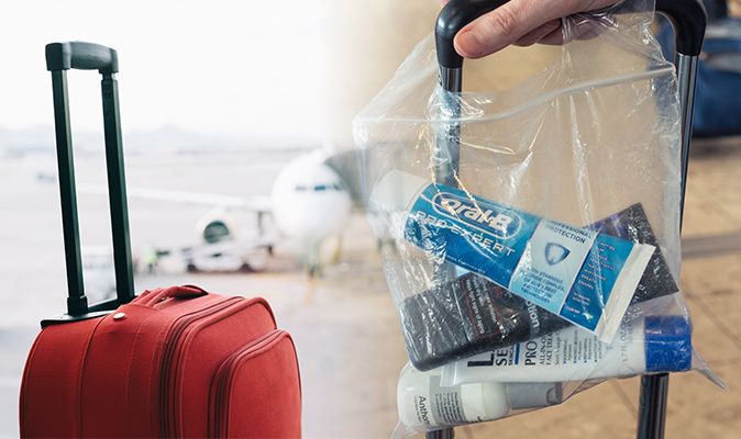 Uk Flights Hand Luggage Plastic Toiletries Bag Rules Airport