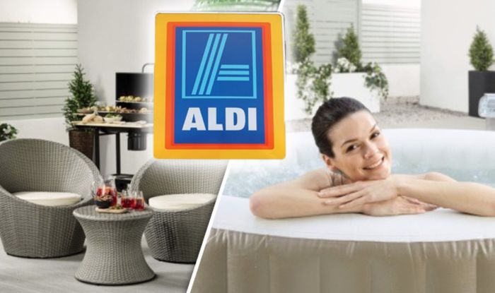 Aldi Is Selling An Outdoor Living Range And It Includes An Inflatable Hot Tub Express Co Uk