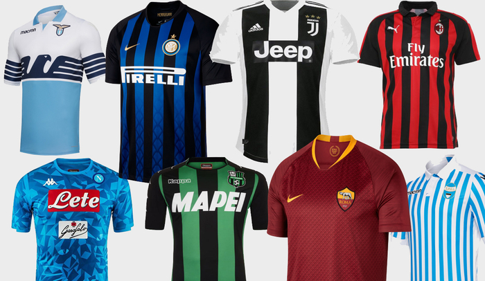 Magliette Serie A 2018 19 qual e la piu bella Vota qui